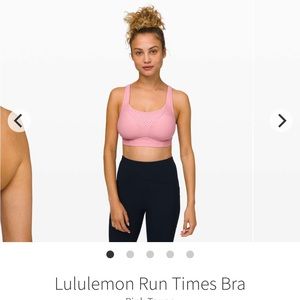 NWT Lululemon Run Times Bra